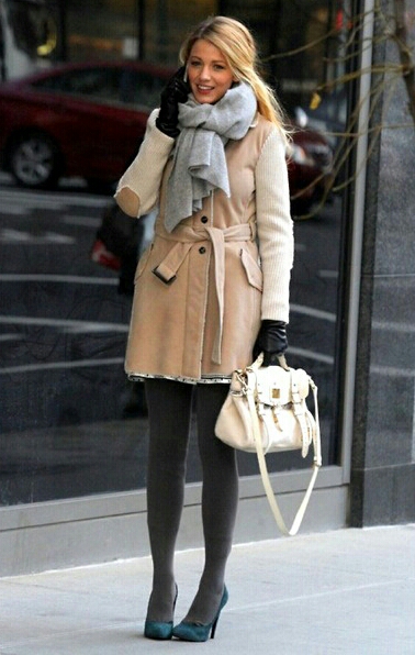 eggshell-coat-charcoal-gray-tights-periwinkle-scarf-ivory-bag_400-1-1
